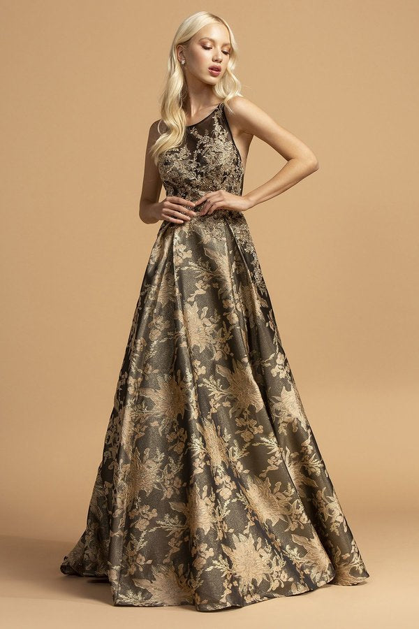 L2208_BLACK/GOLD_front