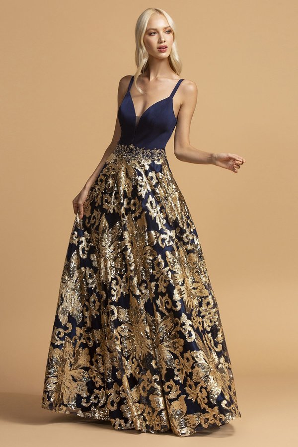 L2245_NAVY/GOLD_front