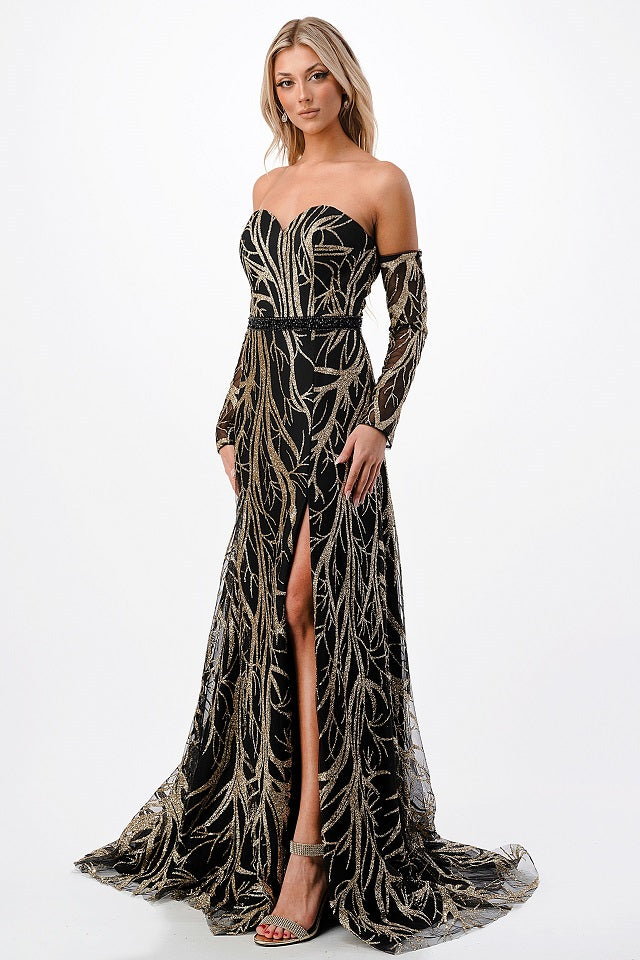 P2304_BLACK/GOLD_front